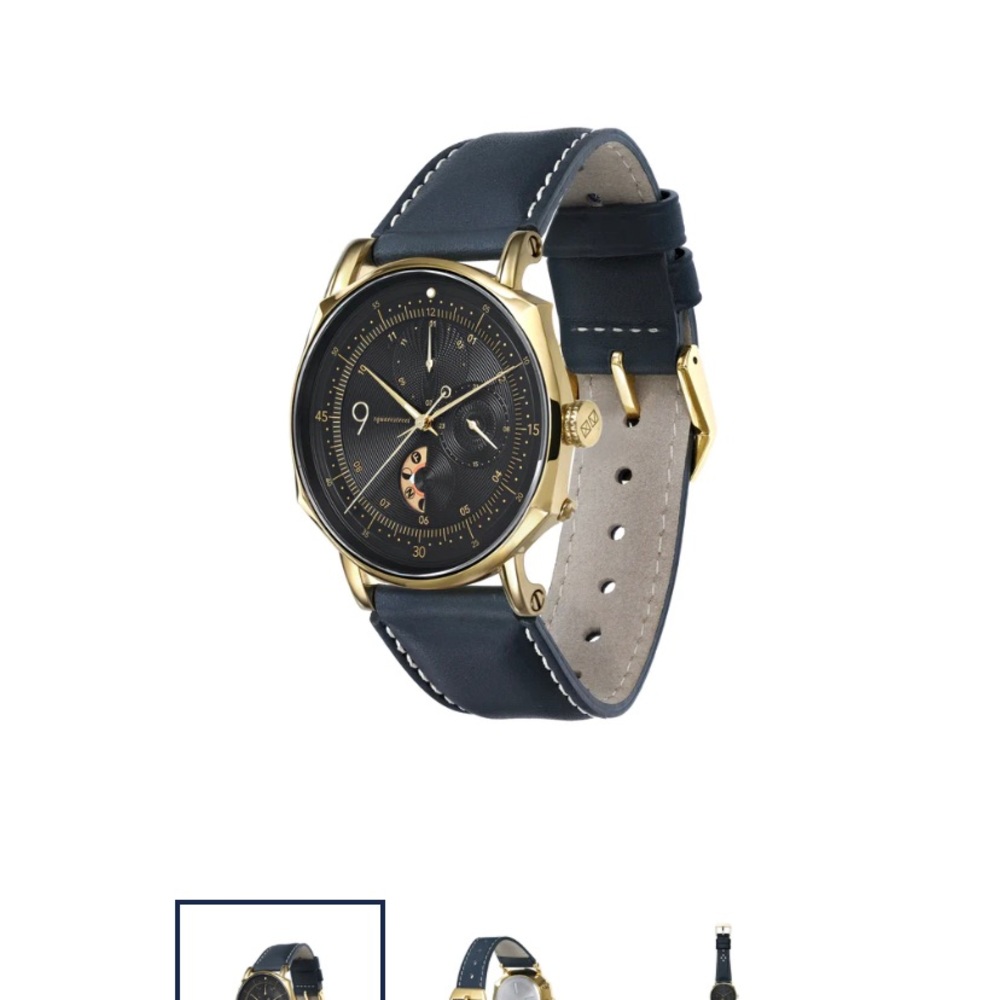 ISO Squarestreet SQ39 Novem Moon Phase Watch